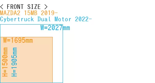 #MAZDA2 15MB 2019- + Cybertruck Dual Motor 2022-